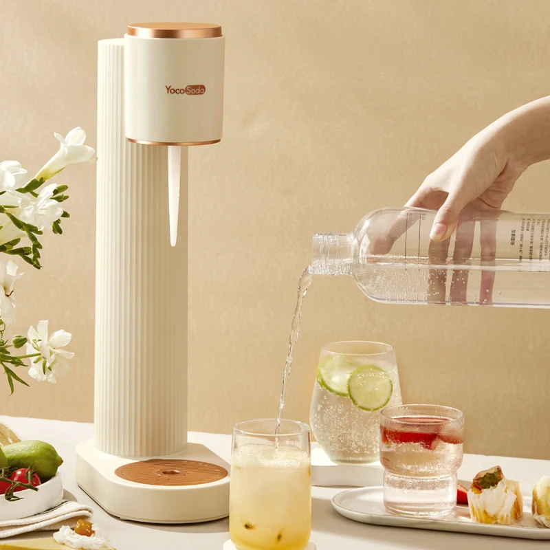 Ручной портативный аппарат для газирования воды (для дома автофургона настольный) холодного типа распродажа