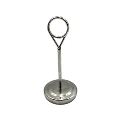 Stainless Steel Menu Card Display Stand Wedding Restaurant Table Number Holder