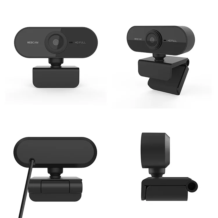 Hot Selling Webcam USB HD Video Camera with Built-in Mic Digital LED Camara Web 1080P Webcam Video Chat Recording Usb HD Webcams