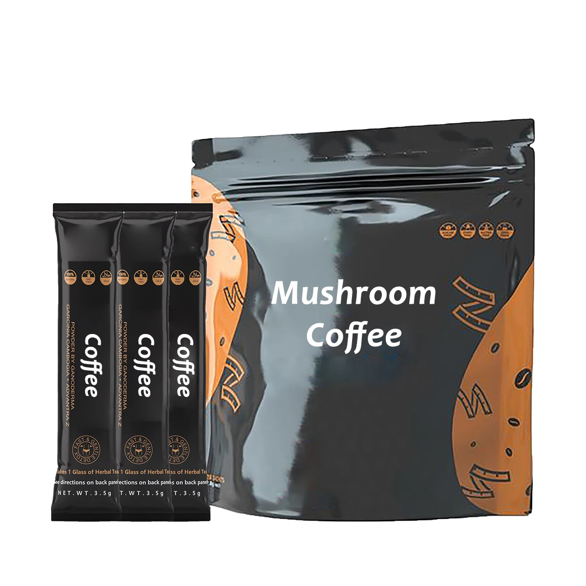 Арабика на заказ растворимый кофе с Ganoderma похудеть Детокс
