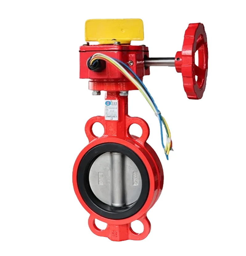 Цена от производителя упругий клапан-бабочка 300 PSI-вафли для пожаротушения