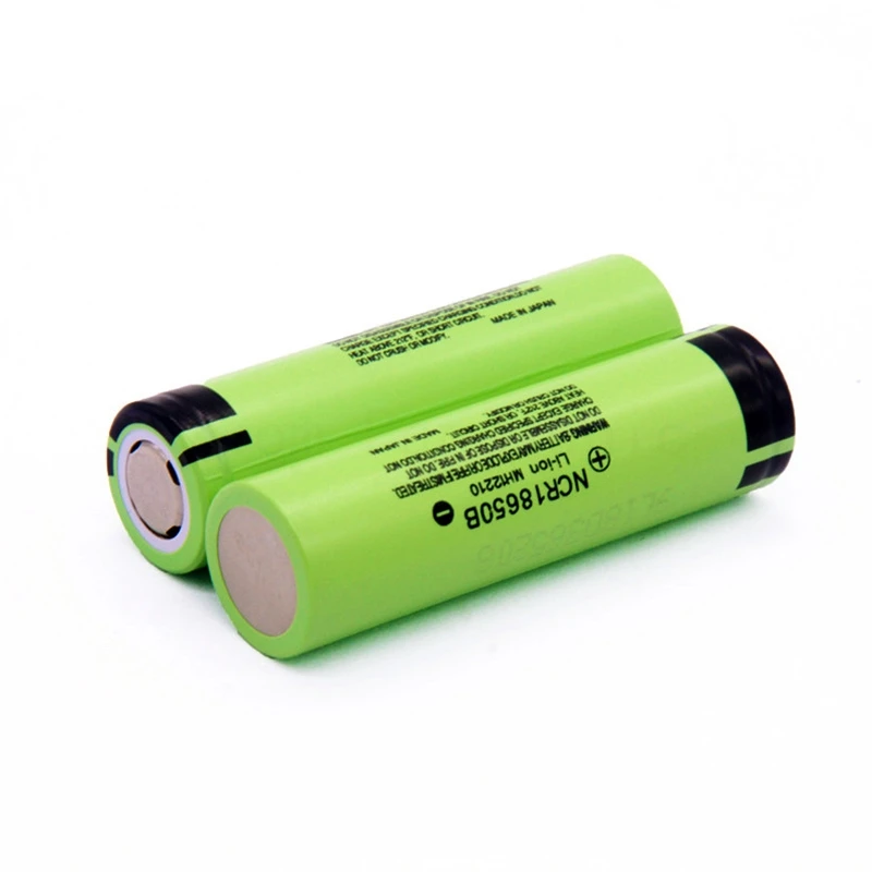 True Capacity 18650 batteries 3400mah lithium nmc cells for 18650 panasonic ncr18650b