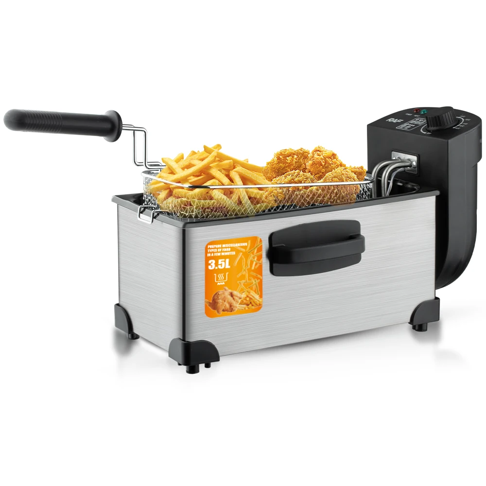 3.5l Electric Deep Fryer Digital Rapid Multipurpose Deep Fryer Wholesale Xj-10302ho