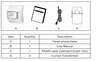 New Design Smart Meter 3 Phase Smart Prepaid Electric Meter Programmable Wireless Electricity Energy Meter