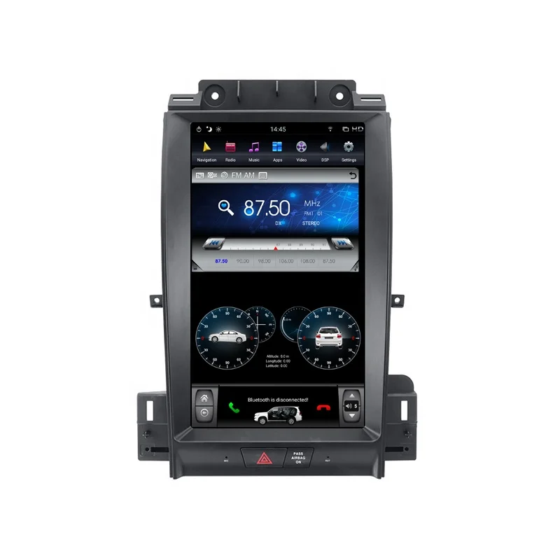  13 6 'PX6 Tesla экран Android для Ford Taurus 2010-2018 Автомобильный мультимедийный плеер стерео радио GPS Navi головное устройство