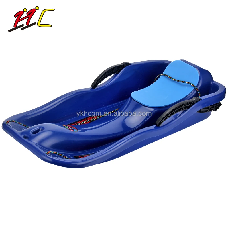 Portable Plastic Snow Sled Snow Sledding Sledge for Kids and Children Outdoor Snowboarding Skiing