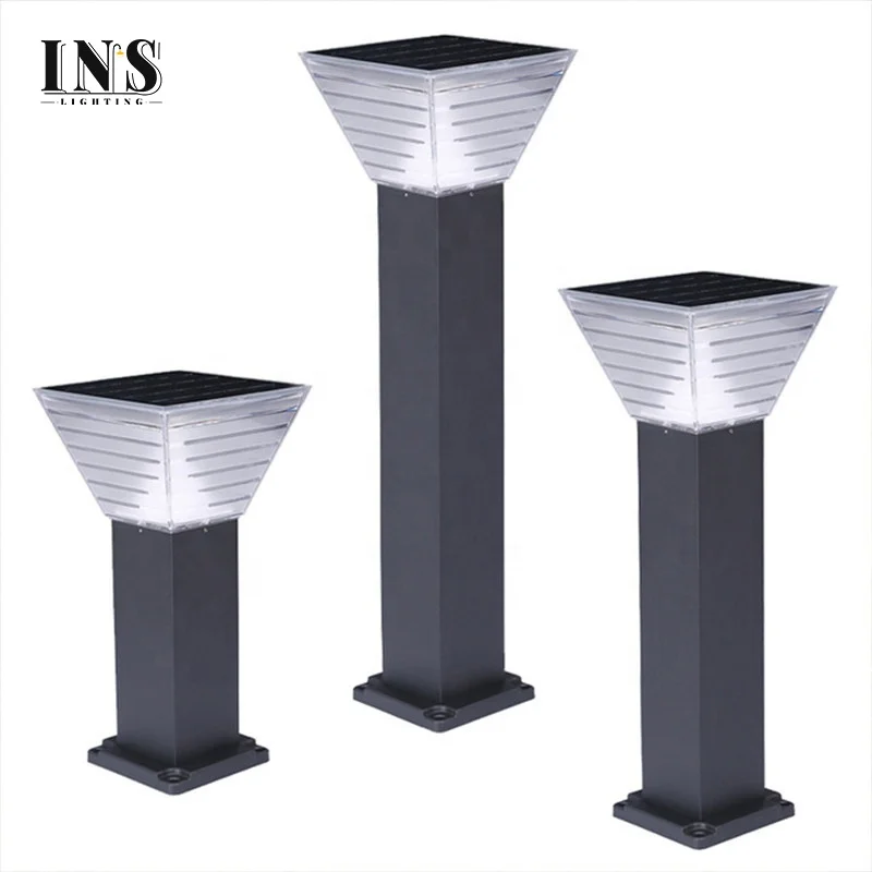 Waterproof IP65 courtyard pathway sidewalk garden lamp outdoor lights led solar lawn