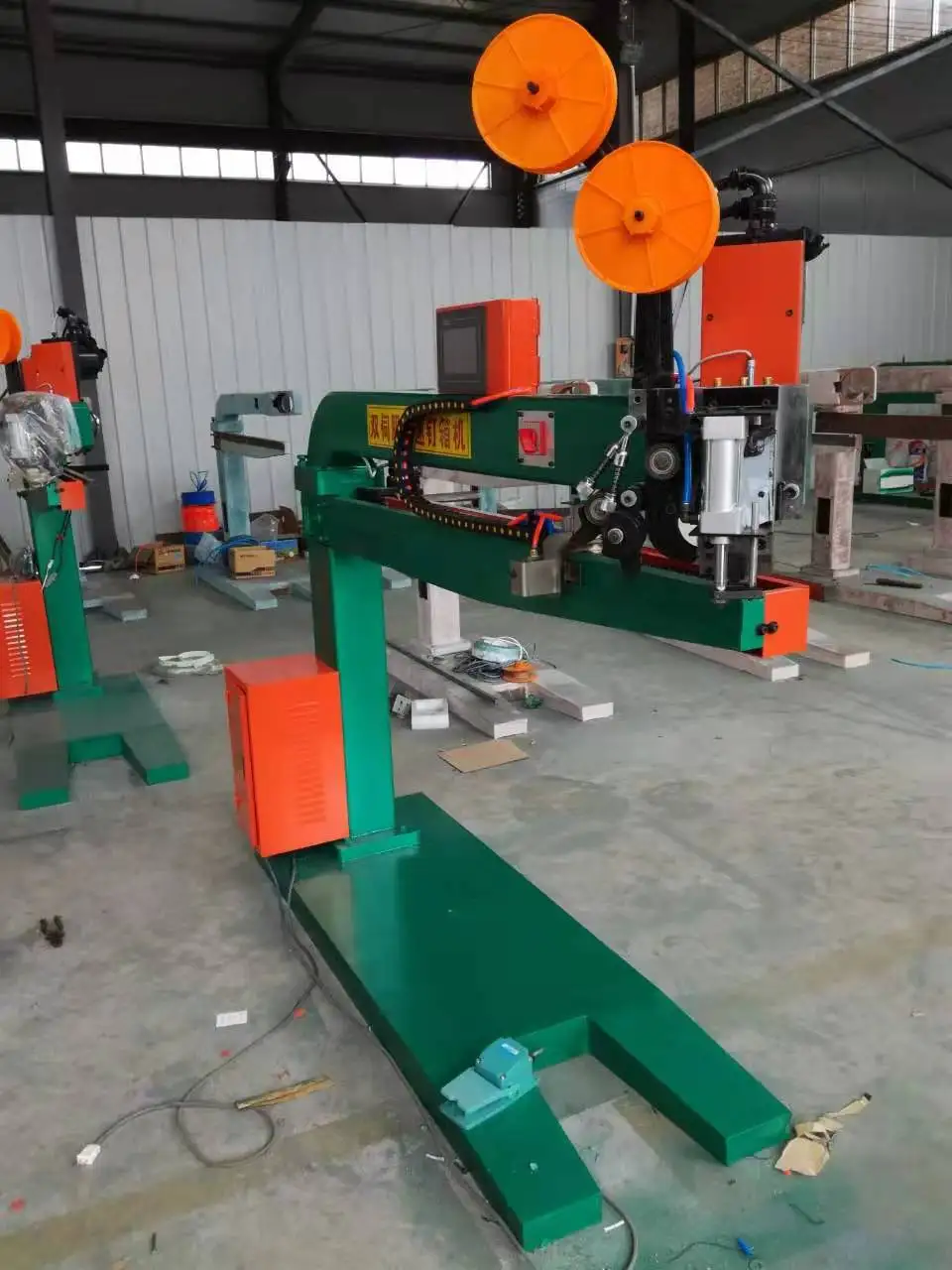 Wholesale Price Double Servo Carton Box Stitching Machine For Cartons Corrugated Carton Box Nail Machine