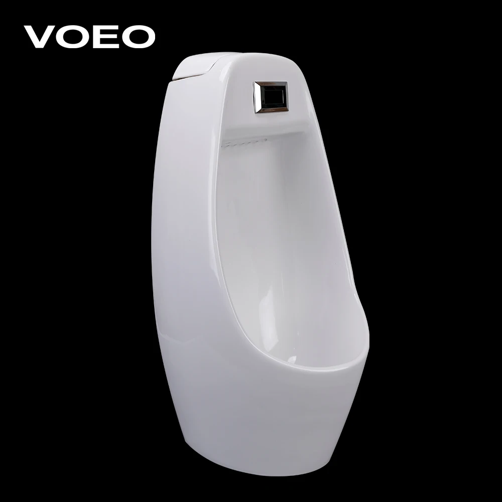 China Factory Ceramic Urinal Hospital Washroom Oval Shape Male Wall Hung Urinal