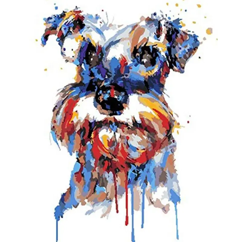 2022 оптовая продажа diy цифровое фото настенное Искусство Животные картины по номерам для взрослых гостиная украшение