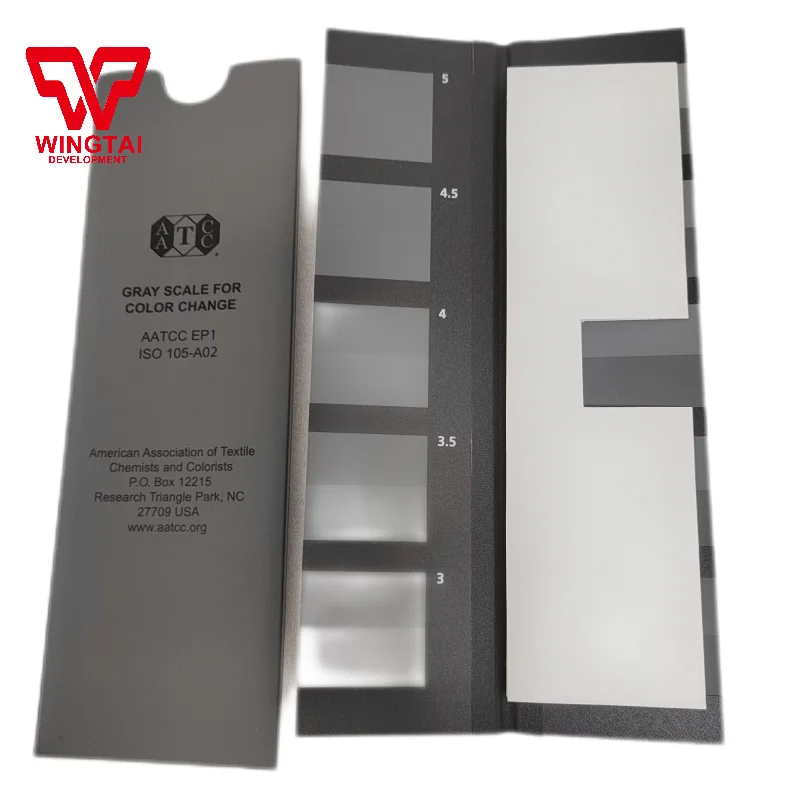 AATCC Gray Scale for Color Staining,A02 Discoloration, A03 Color Staining