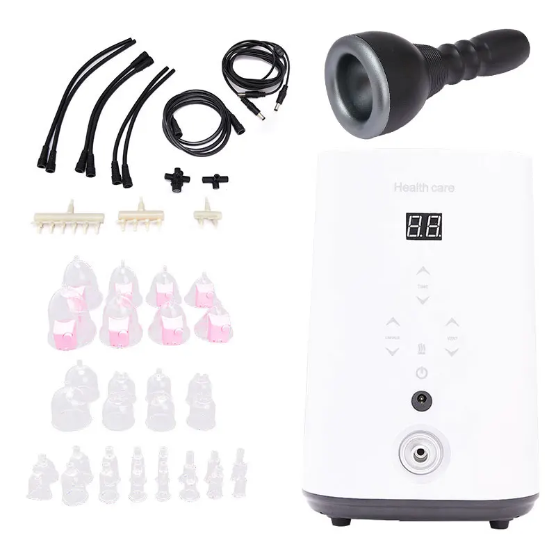 Electric Breast Pump Electric Breast Massager Vibrator Strong Vacuum Suction For Breast Therapy Cupping Guasha Massage
