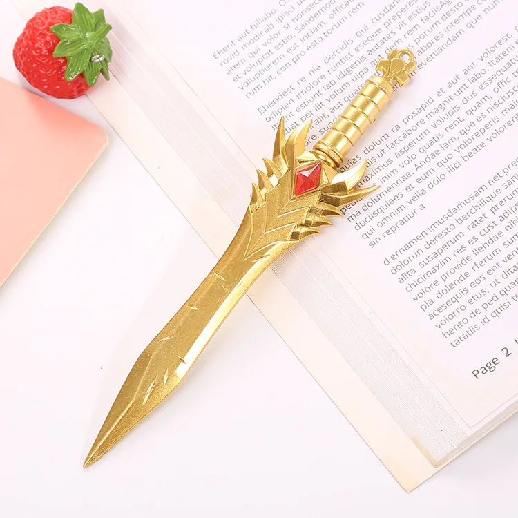 Wholesale Customization Cute Multicolor Strange Interesting Styling Sword Neutral Pen Stationery Gifts Students Ballpoint Pen
