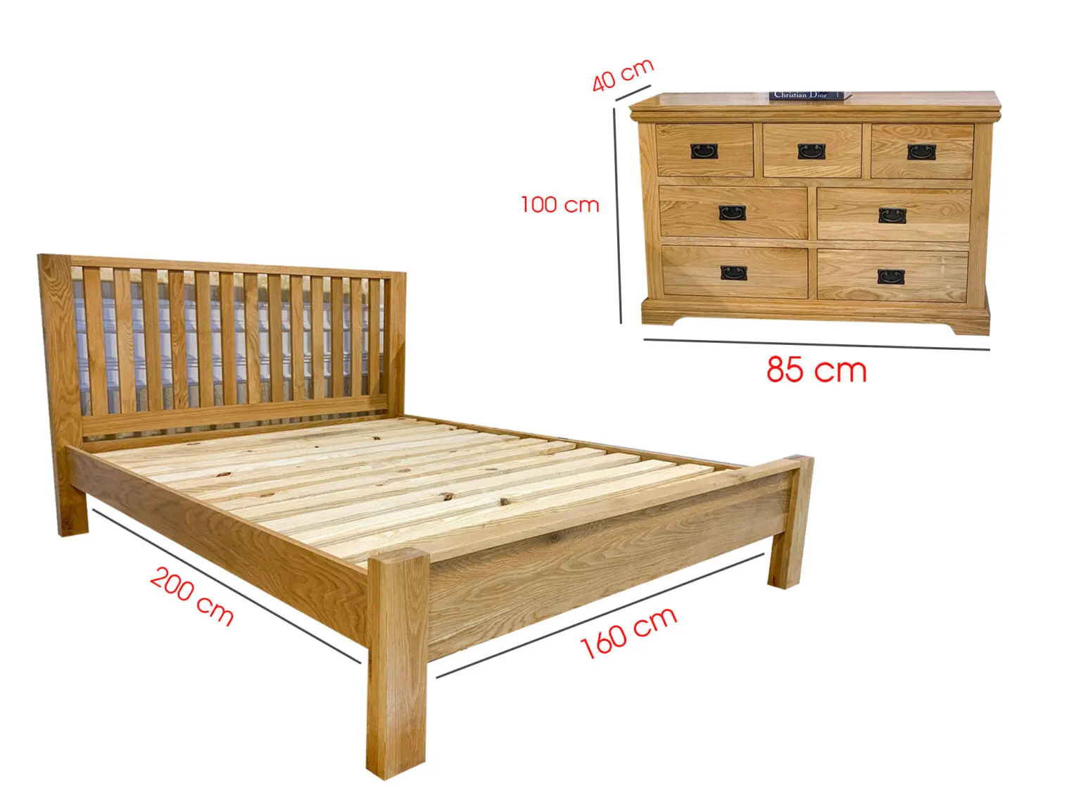 
Modern American Oak bed with super cheap price and long time use 