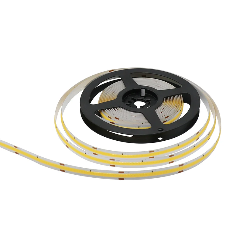 LED Light Tape 12V 24V White Red Green Blue Dot Free COB LED Strip Lights