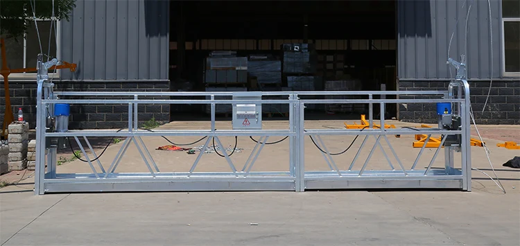 Hot Selling 6M ZLP630  Electric Cradle Gondola  Suspended Work Platforms With High Quality Motor