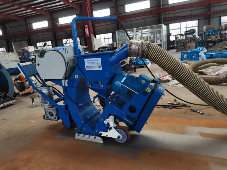 CE Approved Rust Removal Shot Blaster/Metal Derusting Shot Blast Machine with Factory Outlet