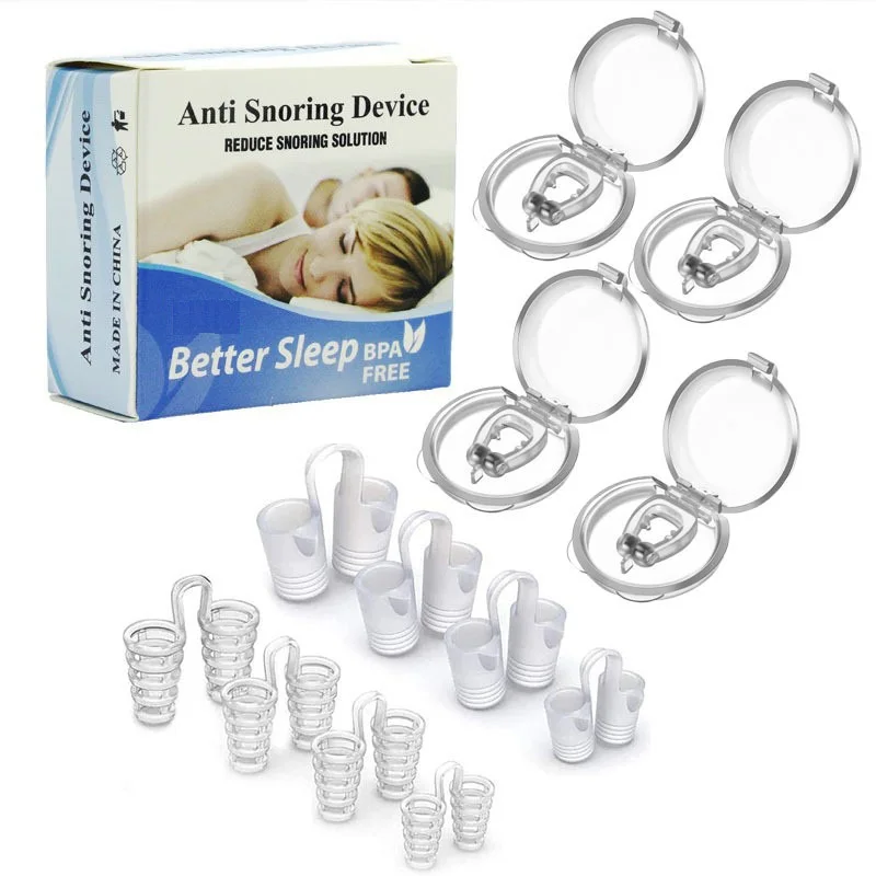 Nose Vents Anti Snoring Devices Nasal Dilator Air Purifier Filter Snore Solution for Comfortable Sleep for Men and Women