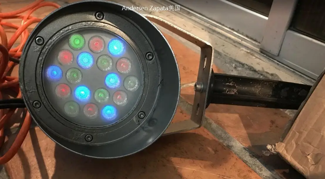 Circular form 45W  customizable LED flood light