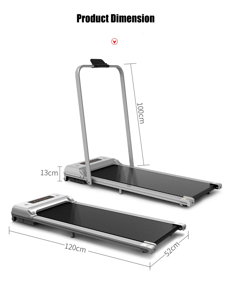 Small Size Cheap Walking Pad Portable Sports Electric Under Desk Folding Treadmill