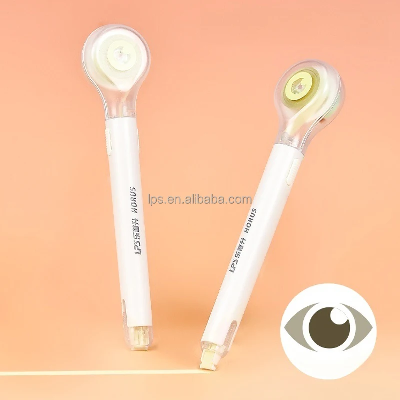 Лента для коррекции в стиле ручки с бежевой цветной лентой студентов ролик глаз многоразового использования