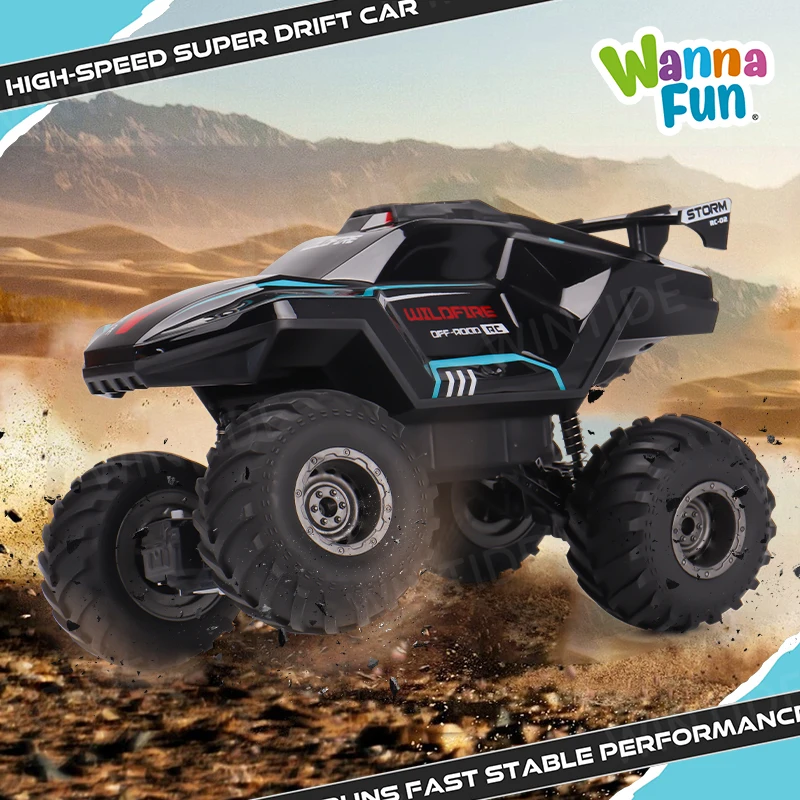 2.4G Brushless High-Speed Racing Car Off-Road Truck Monster Remote Control Rock Tracked Vehicle for Kids Minis Style