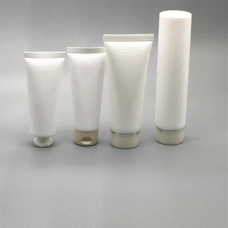 Custom 30ml Empty Squeeze cosmetic plastic tube face gel body lotion hand cream PE/PCR squeeze printing tube flip top packing