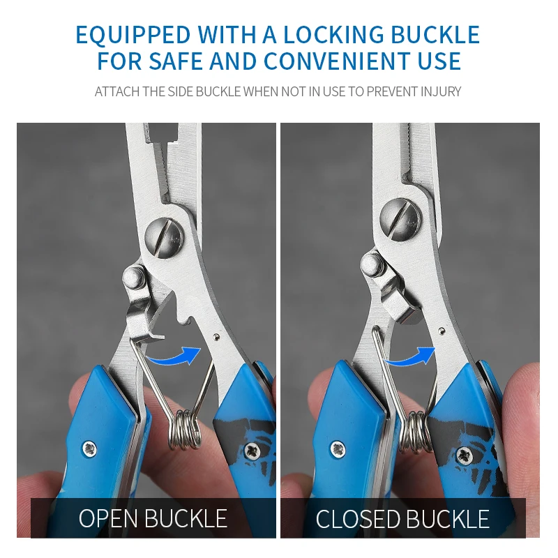 Hot Sale Camouflage Hook Remover Pesca Tools for Fishing Stainless Steel Fishing Line