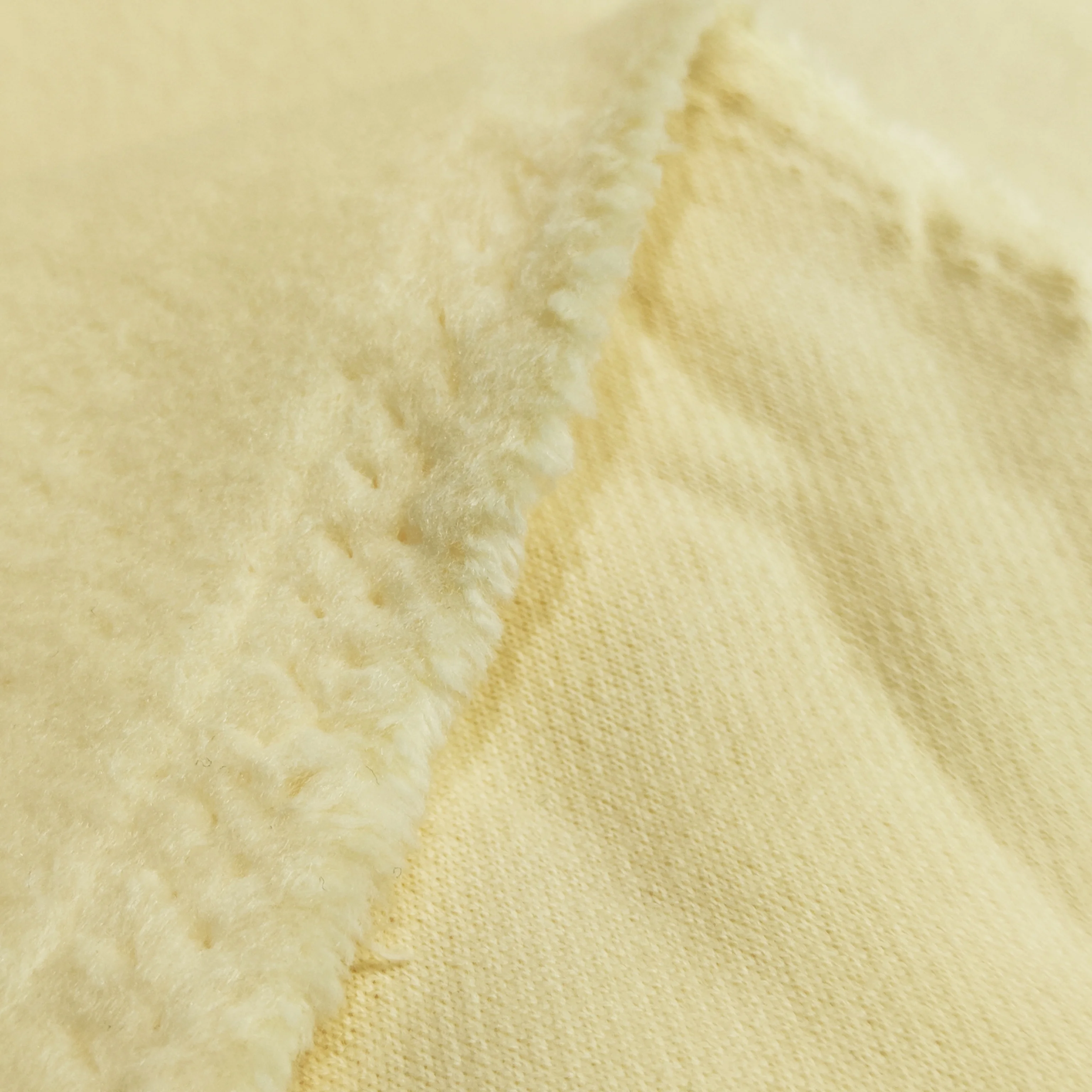 new product winter fabric 70% cotton 30% polyester CVC terry fabric 380g  knit fleece hoodie fabrics