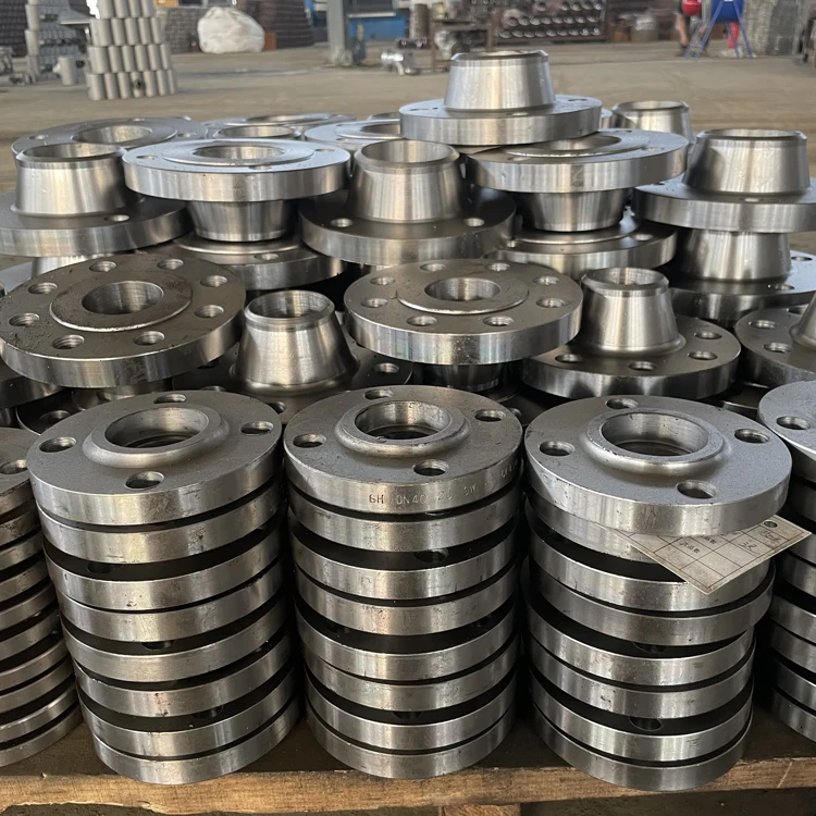 China Manufacturers Stainless Steel Flat Welded Metal Round Flanges Ss304 ASTM Forged Threaded Drainage RF Pipe Fittings Flange