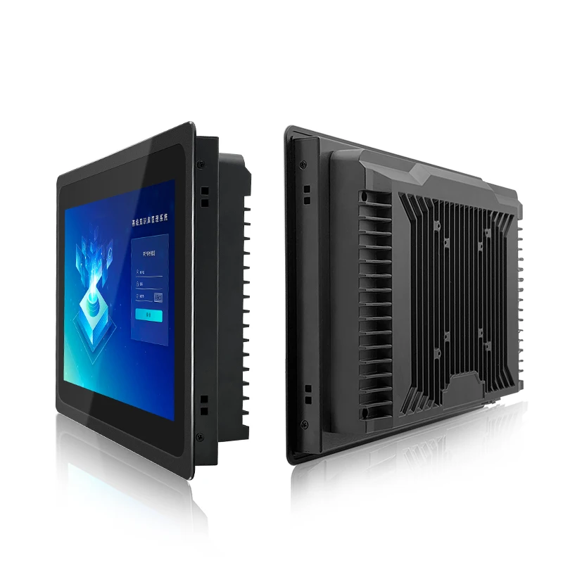 13.3 inch widescreen 16:9  X86 Fanless industrial mini pc  J1900 dual core DC 12V ips LCD TFT HD Monitor For PC