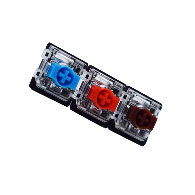 Новое поступление GATERON KS-27 3 pin синяя красная коричневая низкий профиль механическая клавиатура