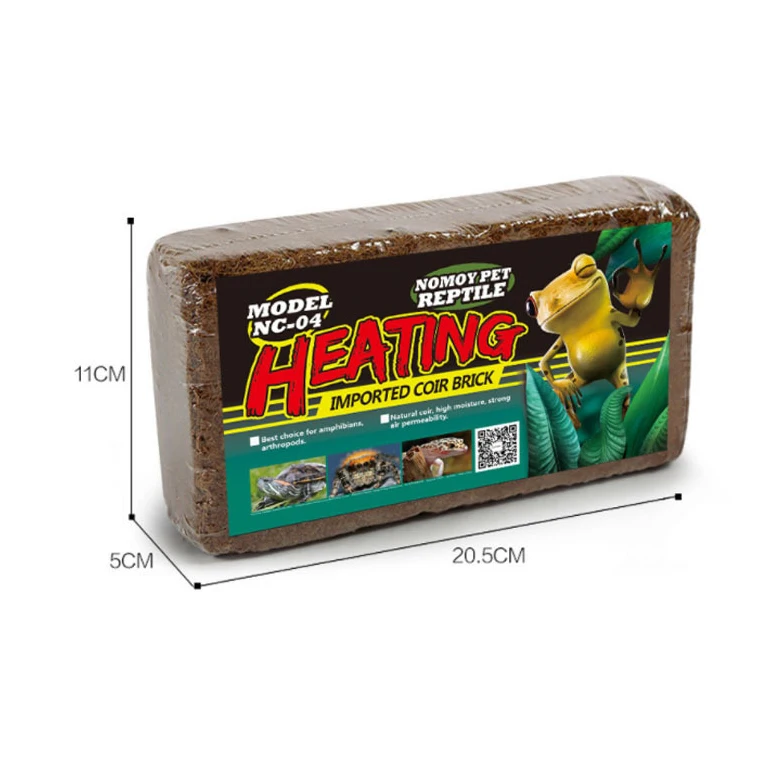 Climbing pet turtle coconut soil factory supply flower nursery Coconut Peat Nutritious Soil