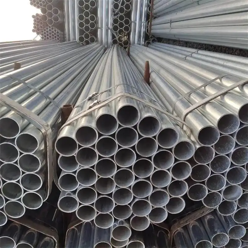 Gi Steel Welding DX51D Zinc Coated SCH40 SCH60 SCH80 Galvanized Seamless Steel Pipe