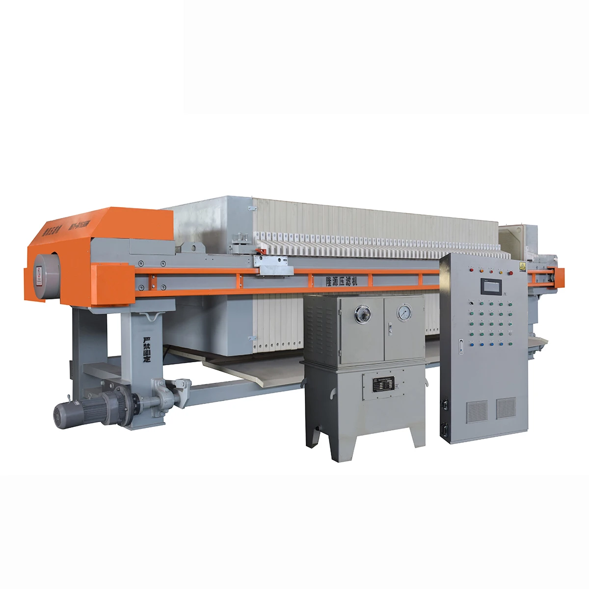 Automatic Hydraulic Chamber Diaphragm Press Filter Oil Wine Clay Filter Press Machine