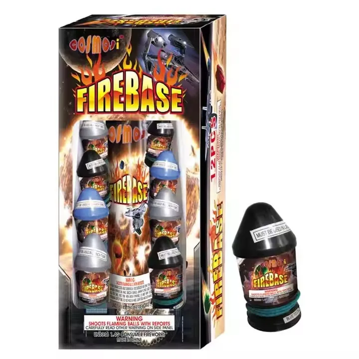 Pyrotechnic Fireworks Double Break Artillery shells