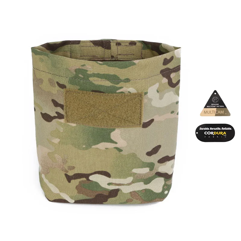 Emersongear 500D Cordura Nylon Folding Magazine Recycling Bag Multicam Tactical Combat Magazine Dump Pouch With CP Style