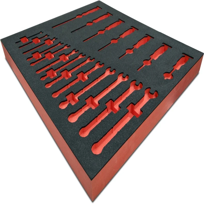 Customized EVA or PE Material Open Closed Cell Foam Protection Cargoes  Lining foam tray