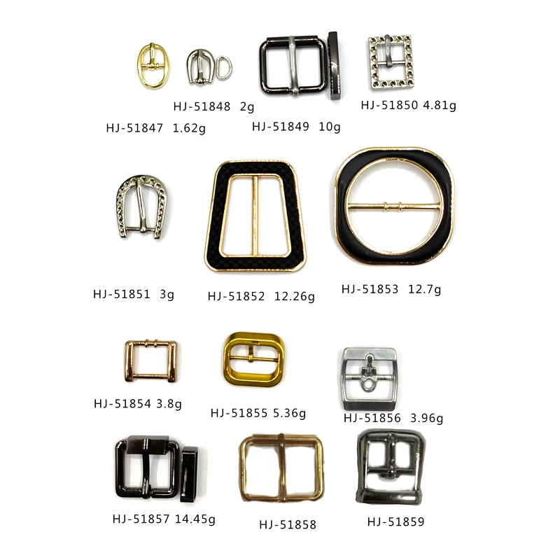 BX  Wholesale Metal D Ring Buckle Metal Belt Buckle Blank Baseball Cap Metal Buckle