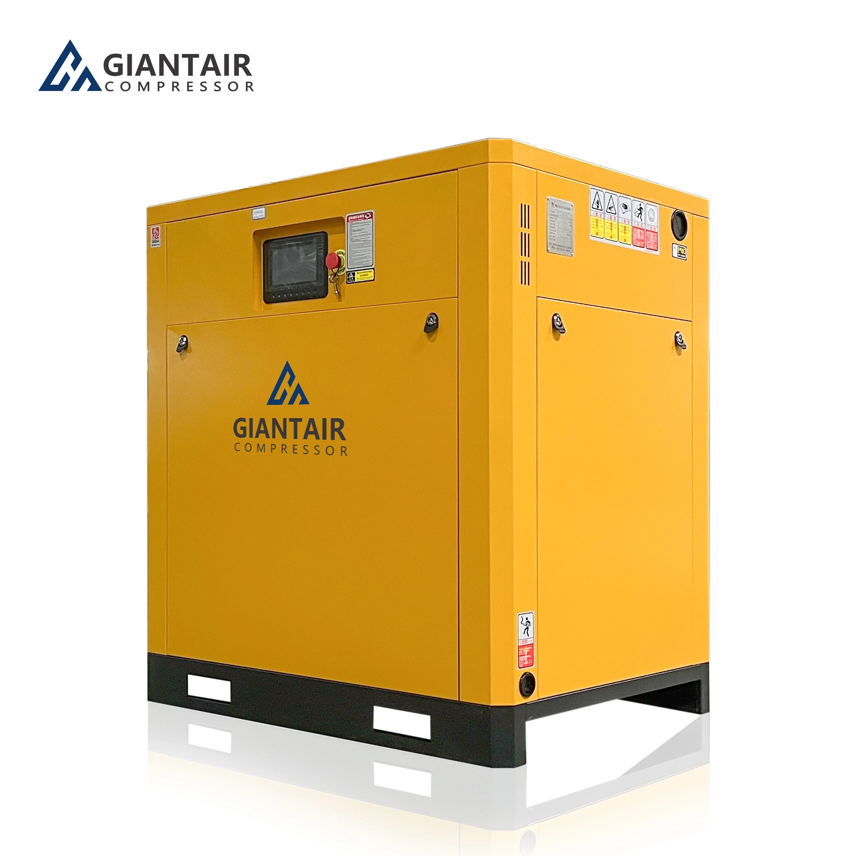 GIANTAIR 4kw 7.5kw 15kw 22kw 37kw 75kw superior silent aircompressor screw air compressor air-compressors