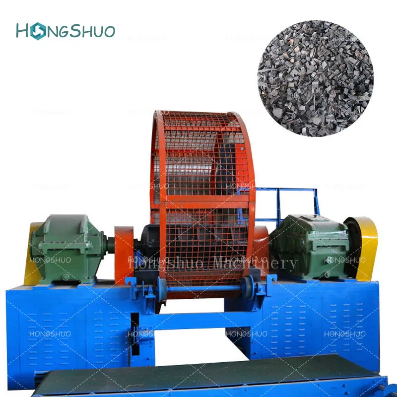 Scrap Tire Shredder Machine/ Tire Shredding Equipement High Output