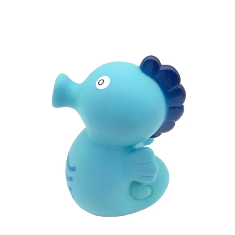 Продажа от производителя dongguan, резиновая игрушка для морских животных, красная игрушка для детей