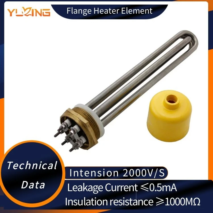 120V 240V 480V Heat Water Flange Immersion Heater Element
