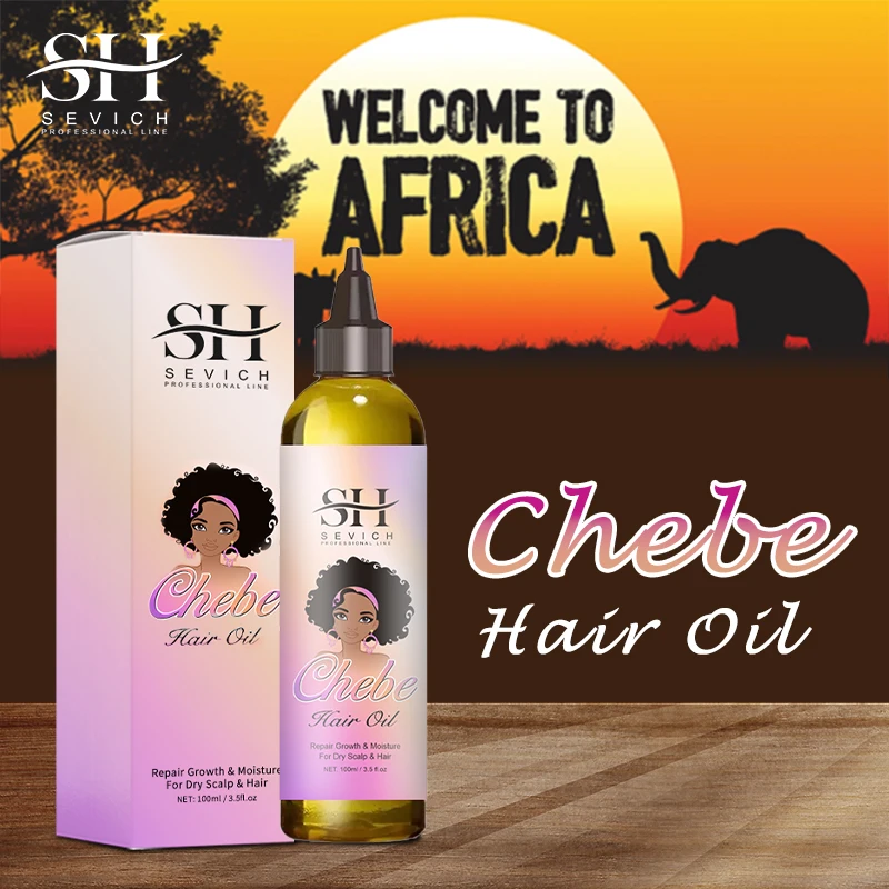 Custom Logo Private Label Wholesale Chebe Hair Growth Oil Essential Oil Hair Regrowth Treatment Care Products