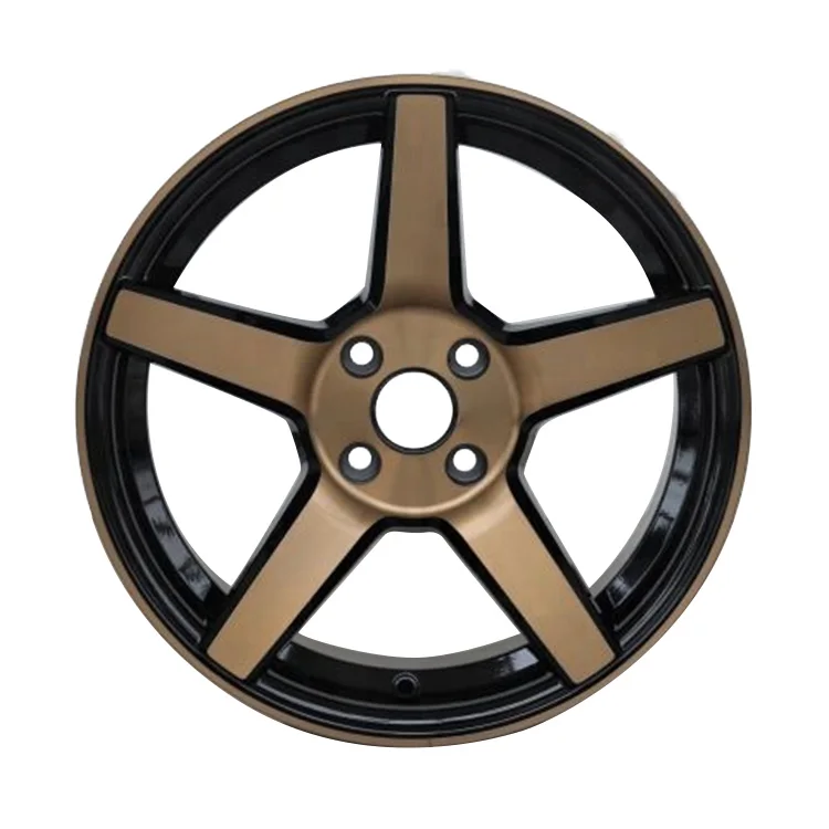 Wholesale gold colored alloy wheel rim 18/19inches forged rims fr cars
