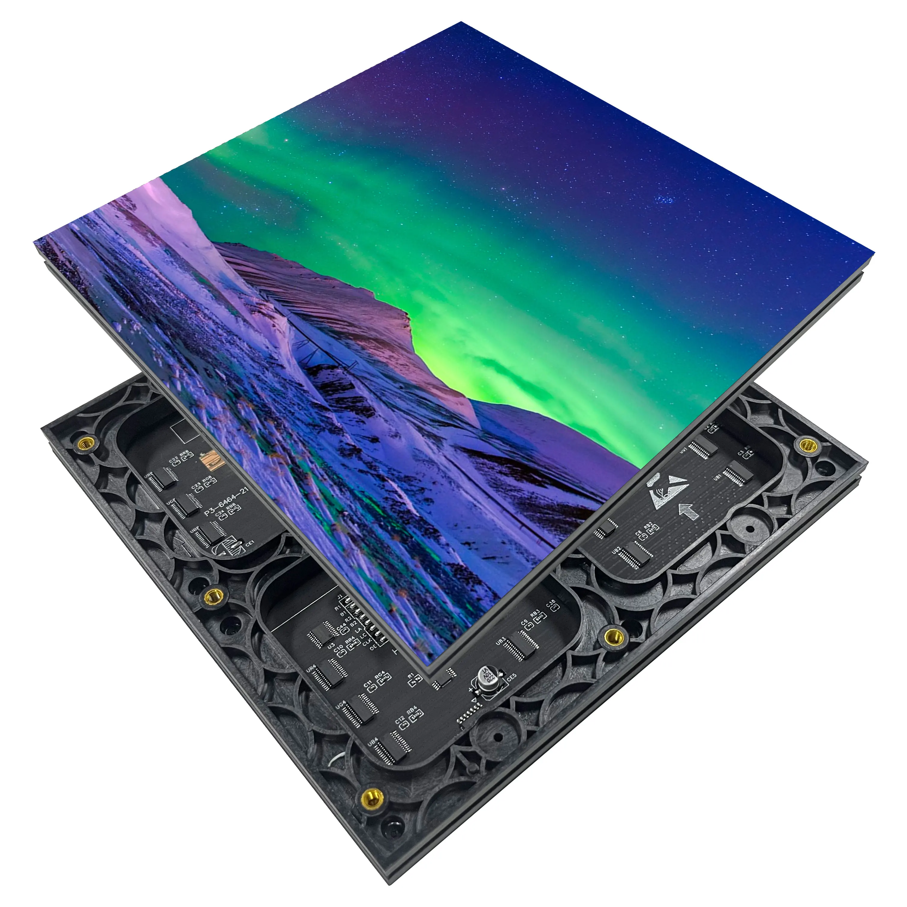 P3 Indoor LED Display Module 320X160Mm Full color LED Advertising Display Module