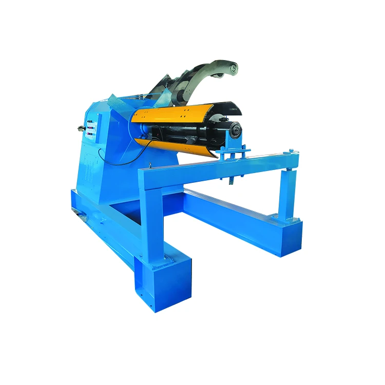 5T/10T Hydraulic color steel decoiler uncoiler roll forming machine
