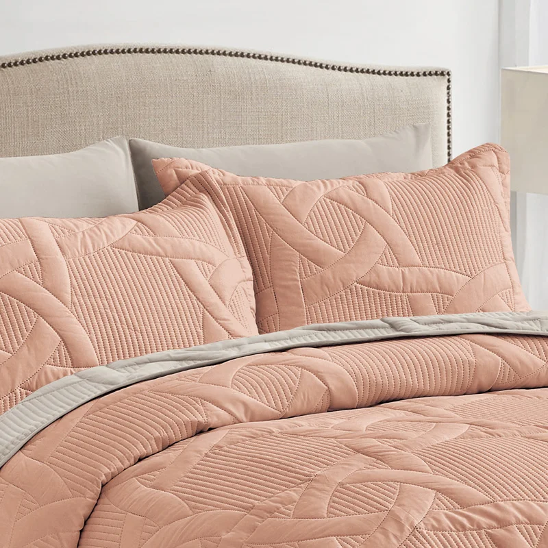 cheap embroidered bedspreads and quilts wholesale luxury microfiber