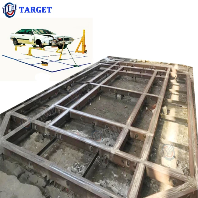 Ground steel frame machine Floor car dent puller Underground car body straightening machine Car frame machine