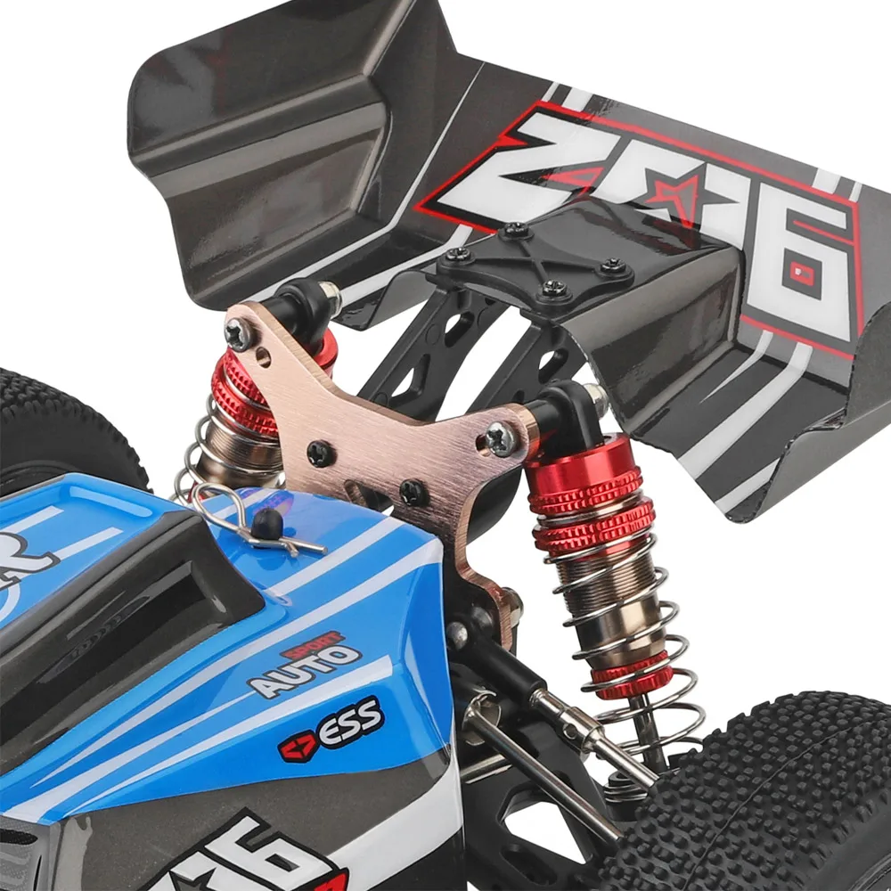 Wltoys 144001 Rc автомобиль 4WD сплав 60 км/ч высокоскоростной Радиоуправляемый багги хобби модель автомобиля